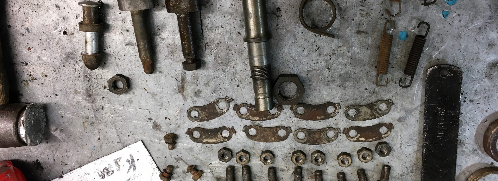 1959 Triumph Tiger bits before