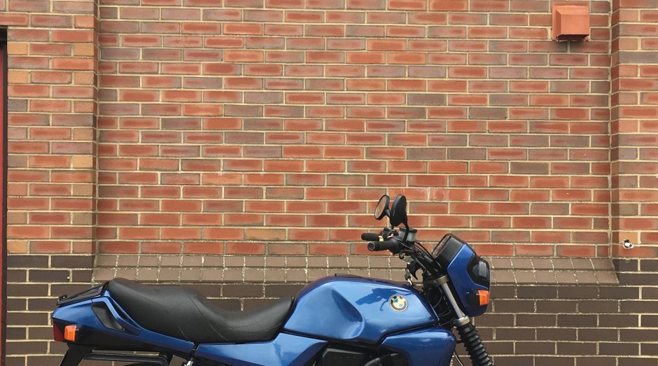 BMW K100 after