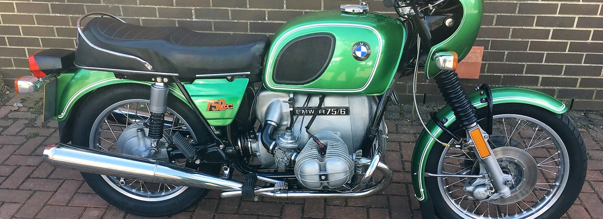 1975 BMW R75 after